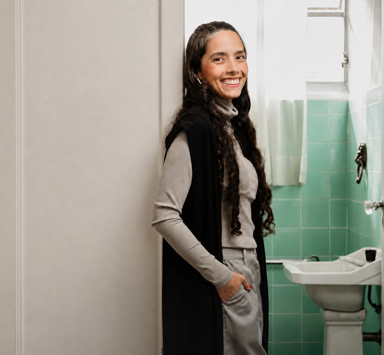 Retrato da arquiteta Débora Gomes Amorim